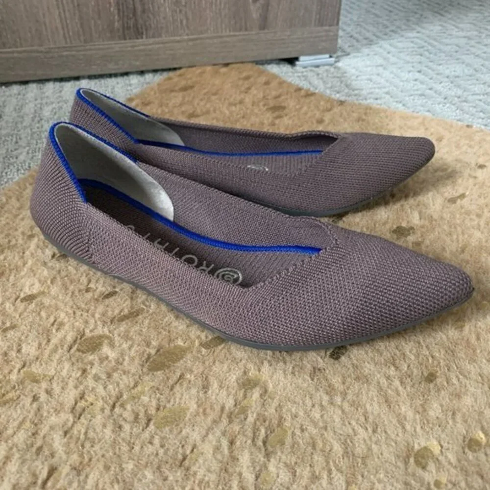 Rothy's The Point Flat Mink RETIRED